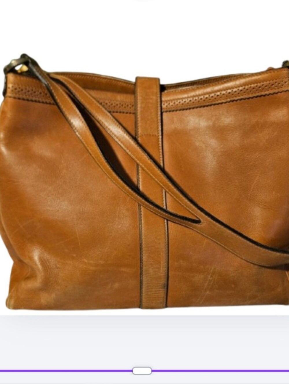 MARK CROSS HANDBAG, VINTAGE MARK CROSS LEATHER PURSE, Mark Cross Shoulder Bag - Picture 5 of 16